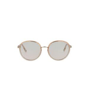 Chloé Womens Round/Oval Orange Orange Transparent Fashion Designer Eyewear